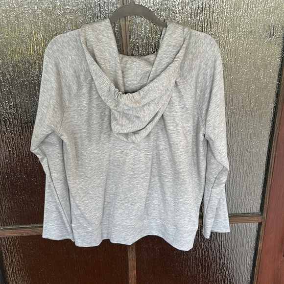 Calme by Johnny Was Easy Pullover Hoodie Gray size Medium $198 Sweatshirt - Picture 7 of 9